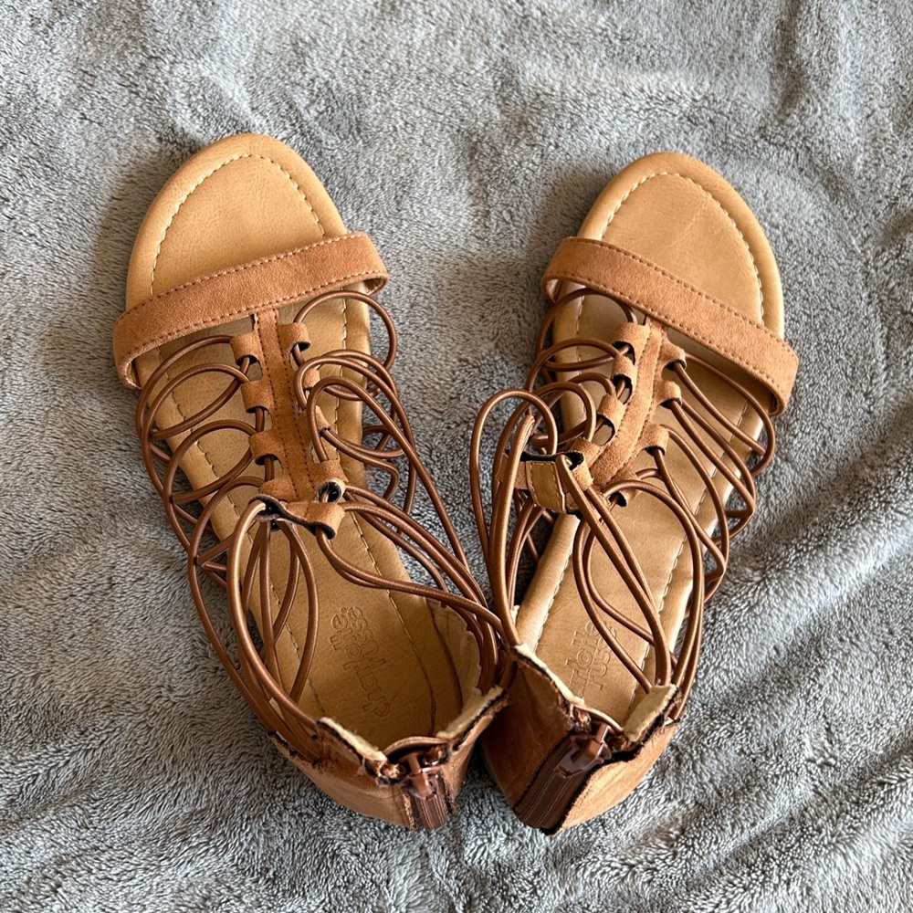 Tan Casual Summer Sandals